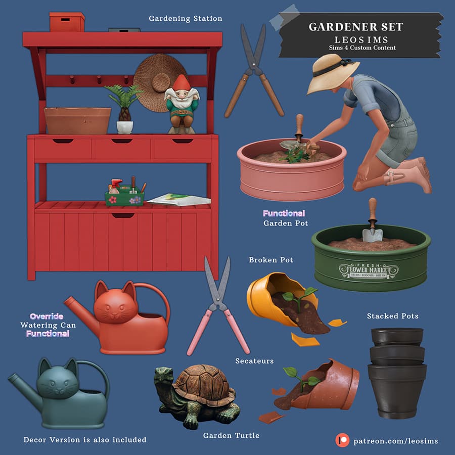 Скриншот мода Набор для садовода Gardener Set